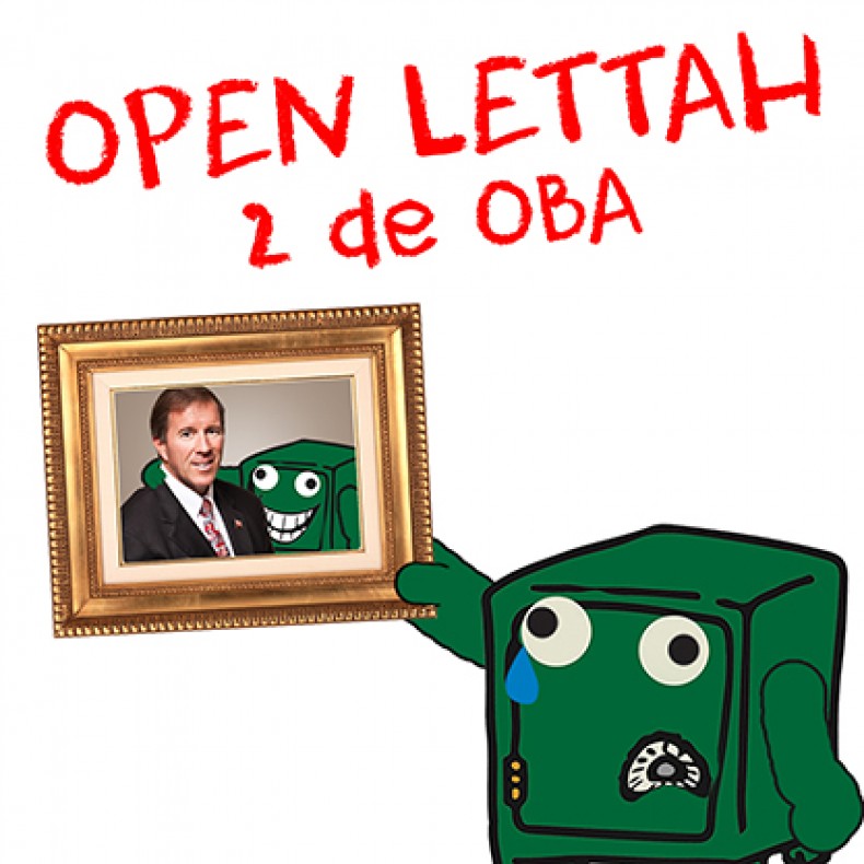 Safe Clafe: Open Letter 2 de OBA